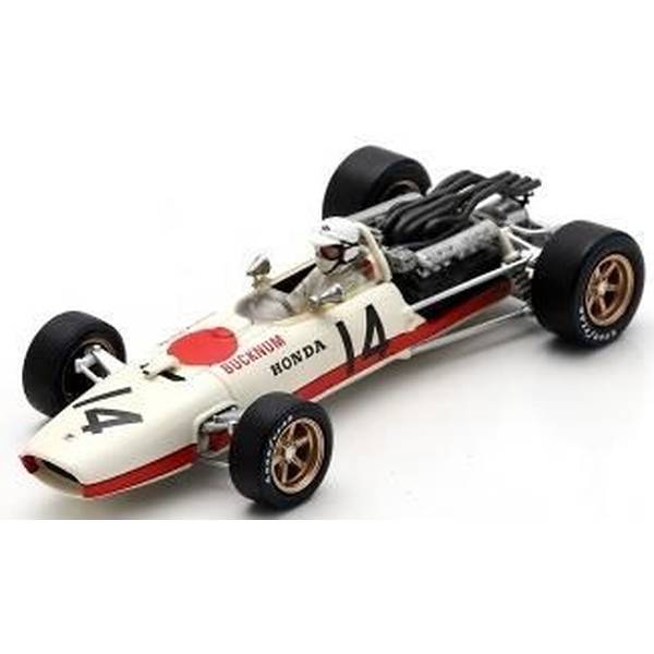 スパーク 1/43 ホンダ RA273 No.14 1966 F1 アメリカGP R.バックナム 完成品ミニカー S6220