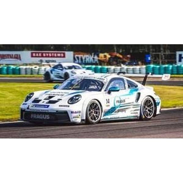 【5月予約】スパーク 1/43 ポルシェ 911 GT3カップ No.14 2025 ポルシェ・カレラカップ スカンジナビア チャンピオン D.Ros 完成品ミニカー S6341