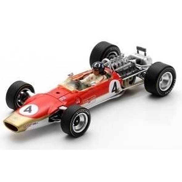 【3月予約】スパーク 1/43 ロータス 49 No.4 1968 レース・オブ・チャンピオンズ G.Hill 完成品ミニカー S6388