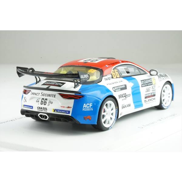 スパーク 1/43 アルピーヌ A110 ラリー RGT No.66 2023 WRC