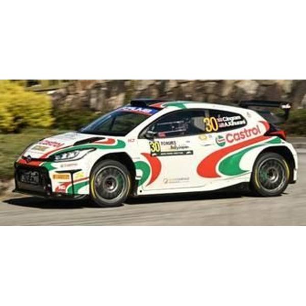 【6月予約】スパーク 1/43 トヨタ GRヤリスラリー2 No.30 2024 WRC ラリージャパン BRC ドライバーズチャンピオン C.Ingram/A.Kihurani 完成品ミニカー S6885