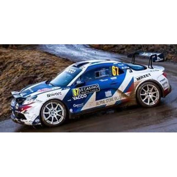 【6月予約】スパーク 1/43 アルピーヌ A110ラリー RGT No.67 2025 WRC ラリー・モンテカルロ RGT ウィナー R.Astier/D.ジローデ 完成品ミニカー S6895