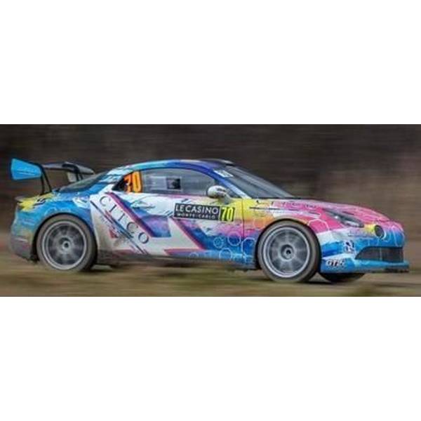 【7月予約】スパーク 1/43 アルピーヌ A110ラリー RGT No.70 2025 WRC ラリー・モンテカルロ RGT 3位 C.Berard/C.Bernabo 完成品ミニカー S6897