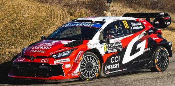 【6月予約】スパーク 1/43 トヨタ GR ヤリス ラリー1 No.18 2026 WRC ラリー・モンテカルロ 勝田貴元/A.Johnston 完成品ミニカー S6914