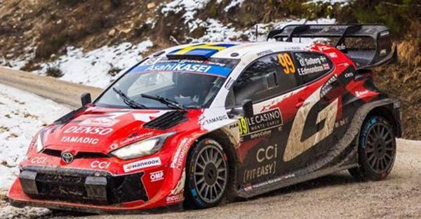 【6月予約】スパーク 1/43 トヨタ GR ヤリス ラリー1 No.99 2026 WRC ラリー・モンテカルロ ウィナー O.Solberg/E.Edmondson 完成品ミニカー S6916