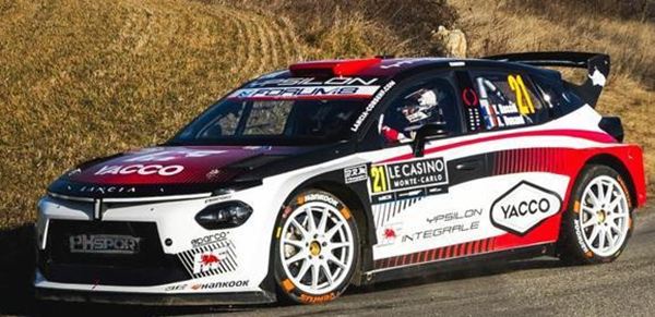 【7月予約】スパーク 1/43 ランチア イプシロン HF No.21 2026 WRC ラリー・モンテカルロ Y.Rossel/A.Dunand 完成品ミニカー S6923