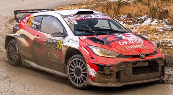 【8月予約】スパーク 1/43 トヨタ GR ヤリス No.25 2026 WRC ラリー・モンテカルロ 山本雄紀/J.Fulton 完成品ミニカー S6926