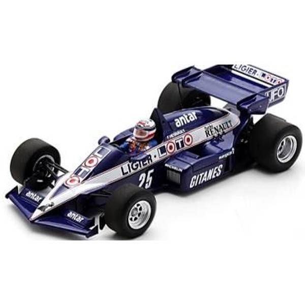 スパーク 1/43 リジェ JS23 No.25 1984 F1 ブラジルGP F.Hesnault 完成品ミニカー S7416