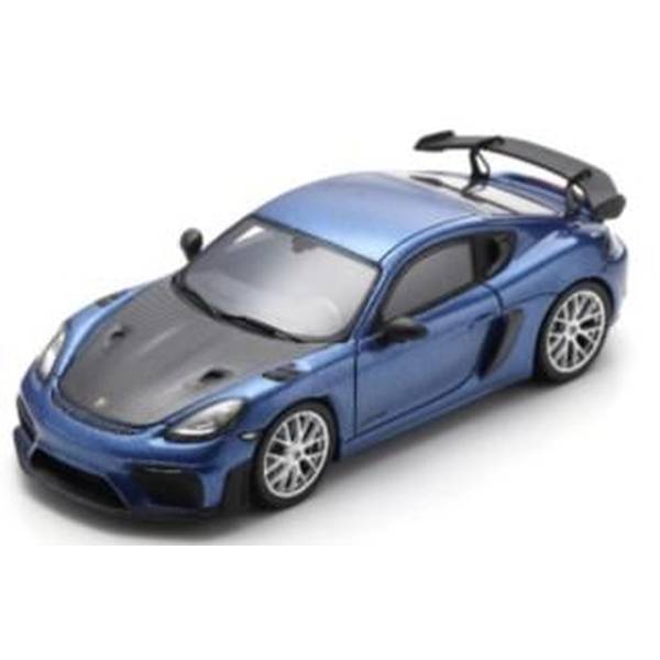 【3月予約】スパーク 1/43 ポルシェ 718 ケイマン GT4 RS 2023 コバルトブルー ヴァイザッハパッケージ 完成品ミニカー S8781
