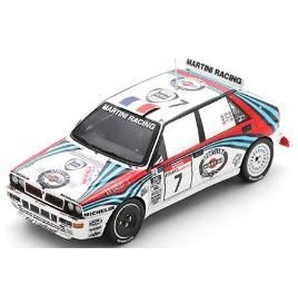 【1月予約】スパーク 1/43 ランチア デルタ HFインテグラーレEVO No.7 1992 WRC ツール・ド・コルス 3位 P.Bugalski/D.Giraudet 完成品ミニカー S9018