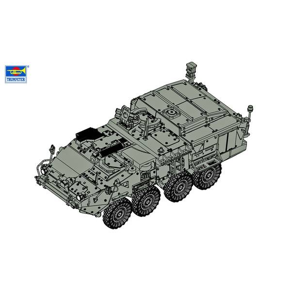 【3月予約】トランペッター 1/72 アメリカ陸軍 M1133 ストライカーMEV スケールモデル 07428