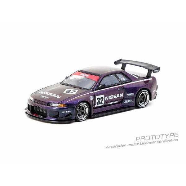 ターマックワークス 1/64 ニッサン スカイライン R32 ワイド