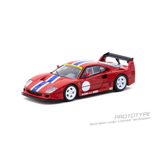【6月予約】ターマックワークス 1/64 フェラーリ F40 LM レッド 完成品ミニカー T64-075-RE2