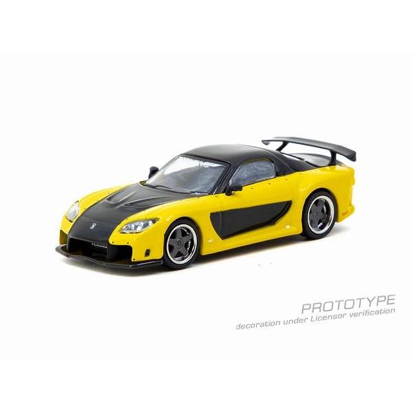 7月予約】1/64 マツダ RX-7 VeilSide Fortune7 イエロー