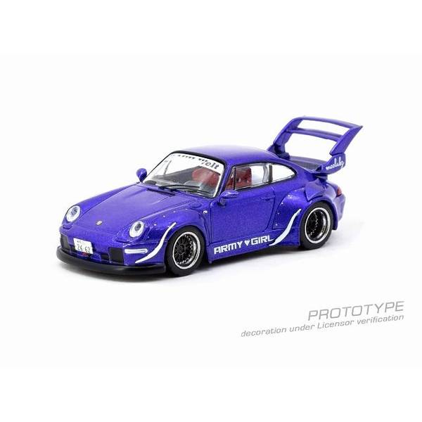 12月予約】ターマックワークス 1/64 ポルシェ RWB 993 ARMY GIRL