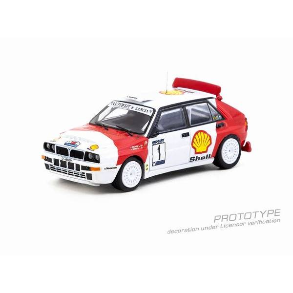 【4月予約】ターマックワークス 1/64 ランチア デルタ HF No.1 1993 Mogurt-Salgo Rallye ウィナー L.Sen Ranga/E.Buki 完成品ミニカー T64-049-93MSR01