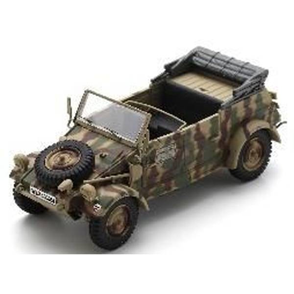 【9月予約】シュコー 1/35 キューベルワーゲン Type 82, German Army, camouflage 完成品モデル 35U00003