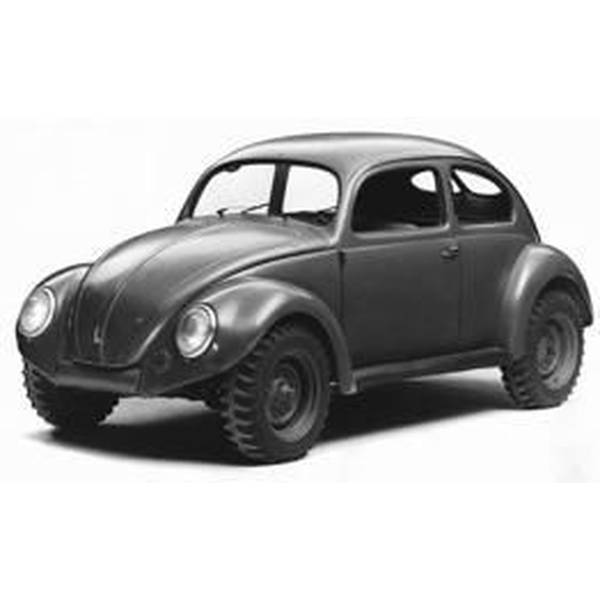 【9月予約】シュコー 1/35 KDF Typ 82E, German Army, desert-beige with wide offroad wheels 完成品モデル 35U00006