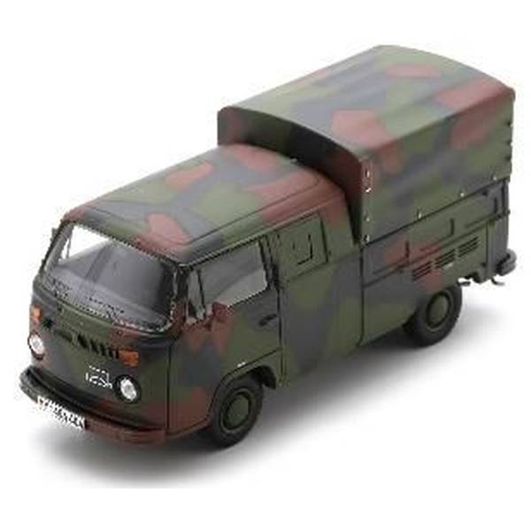 【9月予約】シュコー 1/35 フォルクスワーゲン T2 Twin cabine “Bundeswehr”, camouflage 完成品モデル 35U00012
