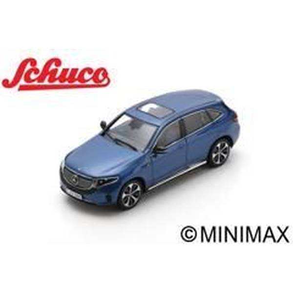【4月予約】シュコー 1/43 メルセデス・ベンツ EQC N293 2019 スペクトラルブルーメタリッく 完成品ミニカー 450399700