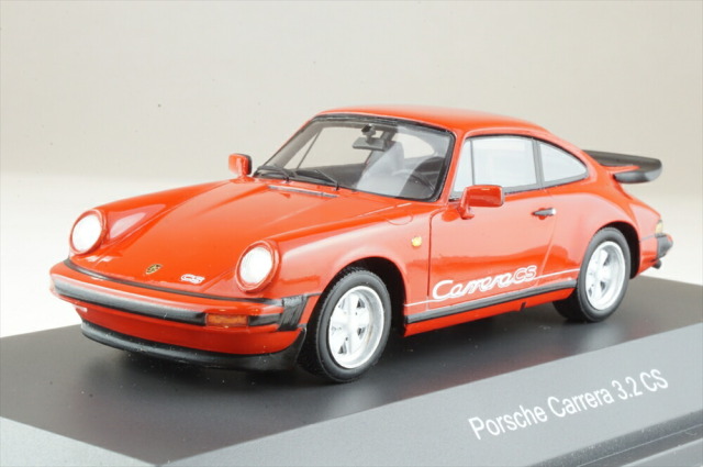 シュコー 1/43 ポルシェ カレラ 3.2 CS/インディアンレッド 完成品ミニカー 450919600
