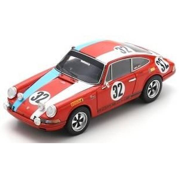 【7月予約】スパーク 1/43 ポルシェ 911 No.32 1968 スパ24時間 ウィナー W.Kauhsen/H.Kelleners/E.Kremer 完成品ミニカー 43SPA1968