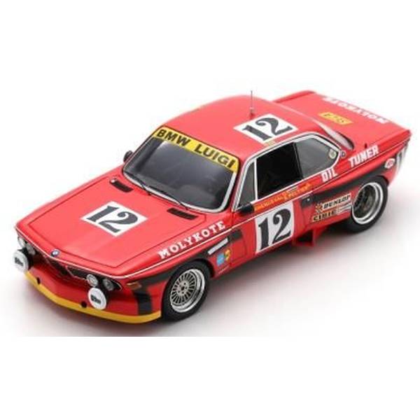 【6月予約】スパーク 1/43 BMW 3.0 CSi No.12 1974 スパ24時間 ウィナー J.Xhenceval/A.Peltier/P.Dieudonne 完成品ミニカー 43SPA1974