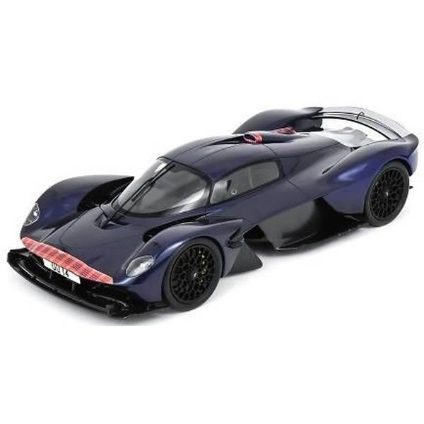 【12月予約】シュコー 1/18 アストンマーチン ヴァルキリー 2021 ブルー 完成品ミニカー 18U00067