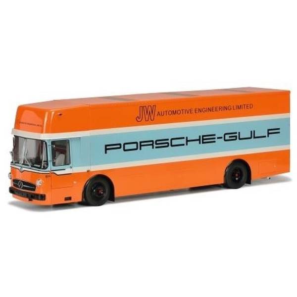 【1月予約】1/18 メルセデス・ベンツ O317 ポルシェ ガルフ 完成品ミニカー 18U00152