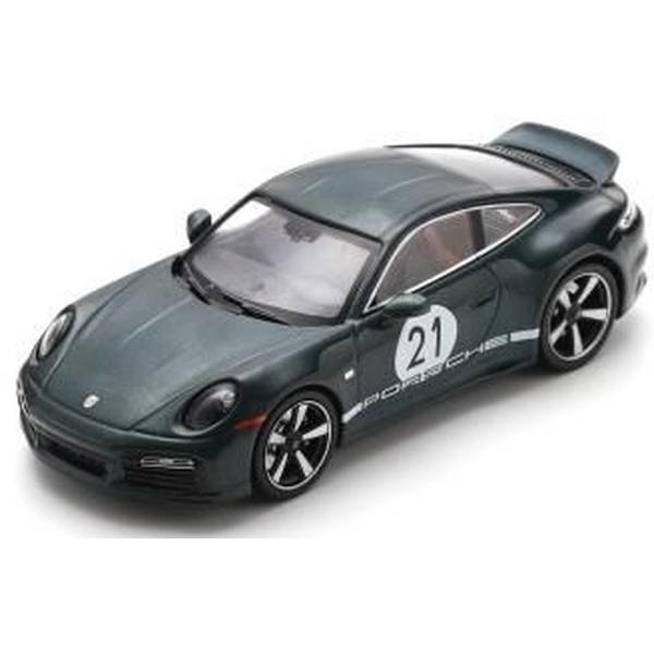 【12月予約】シュコー 1/43 ポルシェ 911 スポーツクラシック 992 レーシンググリーンメタリック with ヘリテージパッケージ 2022 完成品ミニカー 43U00004
