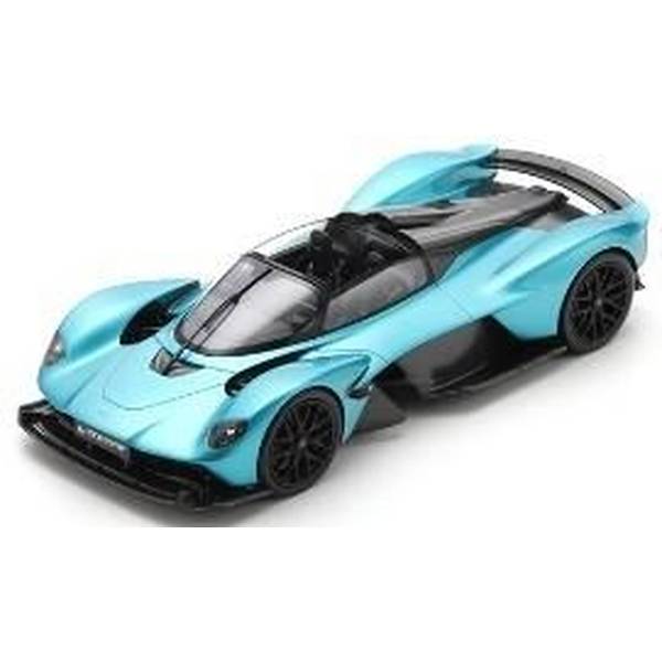 【12月予約】スパーク 1/18 アストンマーチン ヴァルキリー スパイダー 2024 ブルー 完成品ミニカー 18S1035