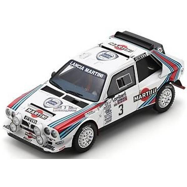 【11月予約】スパーク 1/18 ランチア デルタ S4 No.3 1985 WRC RACラリー 2位 M.Alen/I Kivimaki 完成品ミニカー 18S1040
