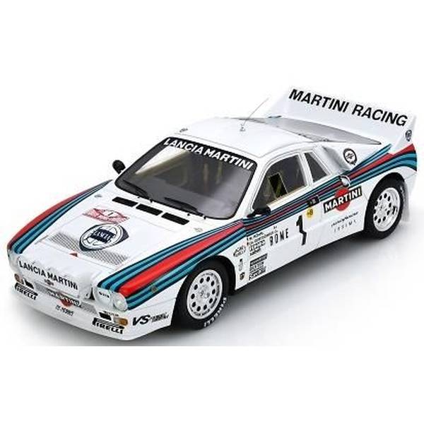 【3月予約】スパーク 1/18 ランチア 037ラリー No.1 1983 WRC ラリー・モンテカルロ ウィナー W.Rohrl/C.Geistdorfer 完成品ミニカー 18S1043