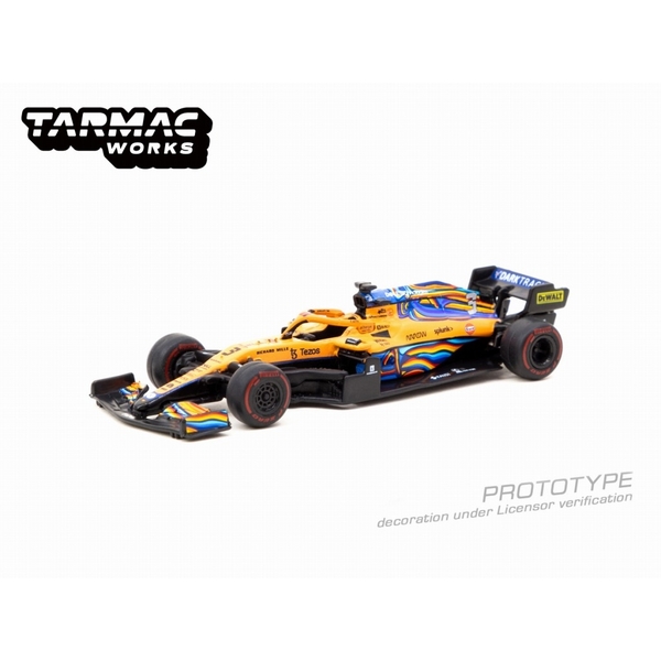 ターマックワークス 1/64 マクラーレン MCL35M No.3 2021 F1 アブダビGP D.リカルド 完成品ミニカー T64G-F040-DR3