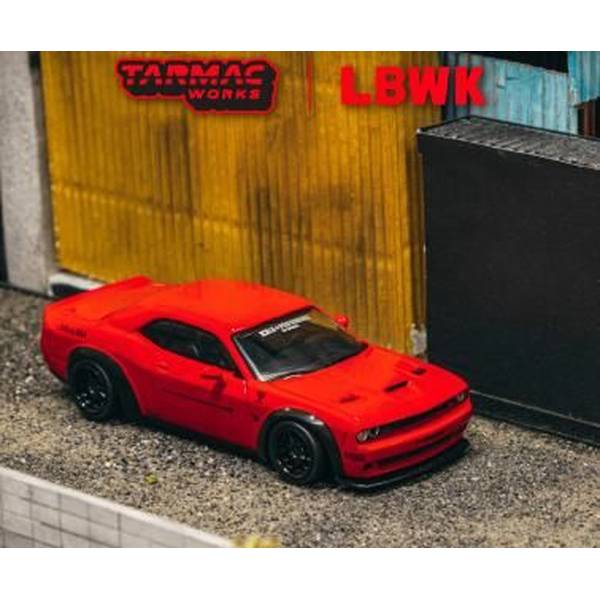 Tarmac 1/64 LB-WORKS ダッジ チャレンジャー SRT ヘルキャット