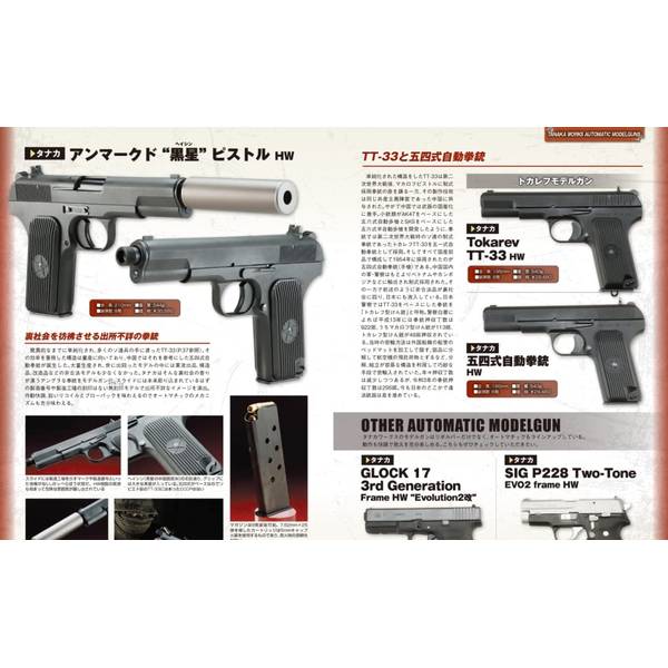 素晴らしきハンドガンの世界 トイガン＆実銃で見るメカニズムと使い方