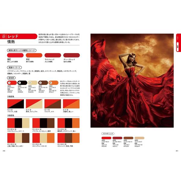 色彩心理 配色アイデアブック