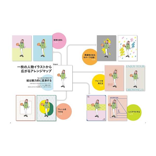 イラストが映える デザイン背景のきほん