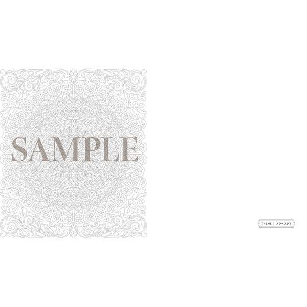 美しい文様ぬりえ2　心のままに塗る自由な色彩