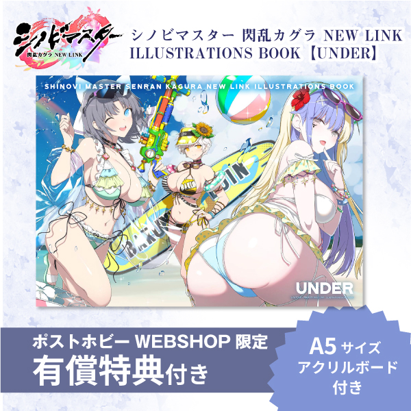 セット特典付き》シノビマスター 閃乱カグラ NEW LINK ILLUSTRATIONS