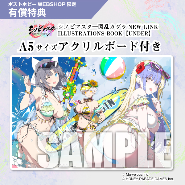 セット特典付き》シノビマスター 閃乱カグラ NEW LINK ILLUSTRATIONS