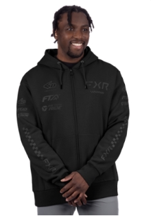 MEN'S STACK COTTON ZIP UP HOODIE