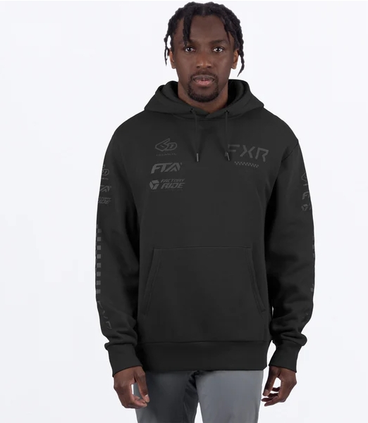 MEN'S STACK COTTON PULLOVER HOODIE