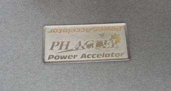 ロゴステンレスタイプパワーアクセレーター