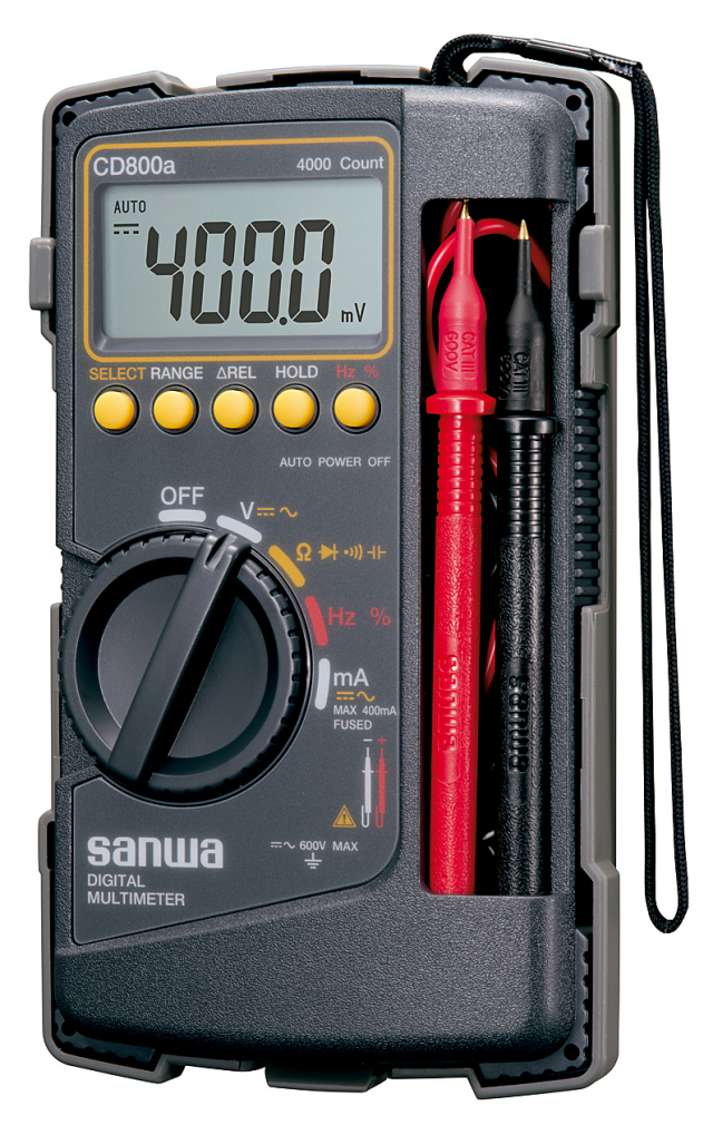 【取寄品 納期1W位】CD-800A　デジタルテスター 三和電気計器 SANWA