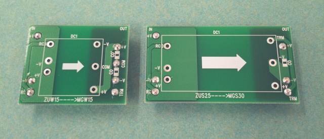 COSEL ZU15,25 MG15,25 アタッチメント基板