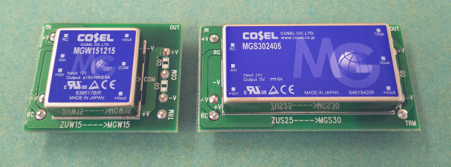 COSEL ZU15,25 MG15,25 アタッチメント基板