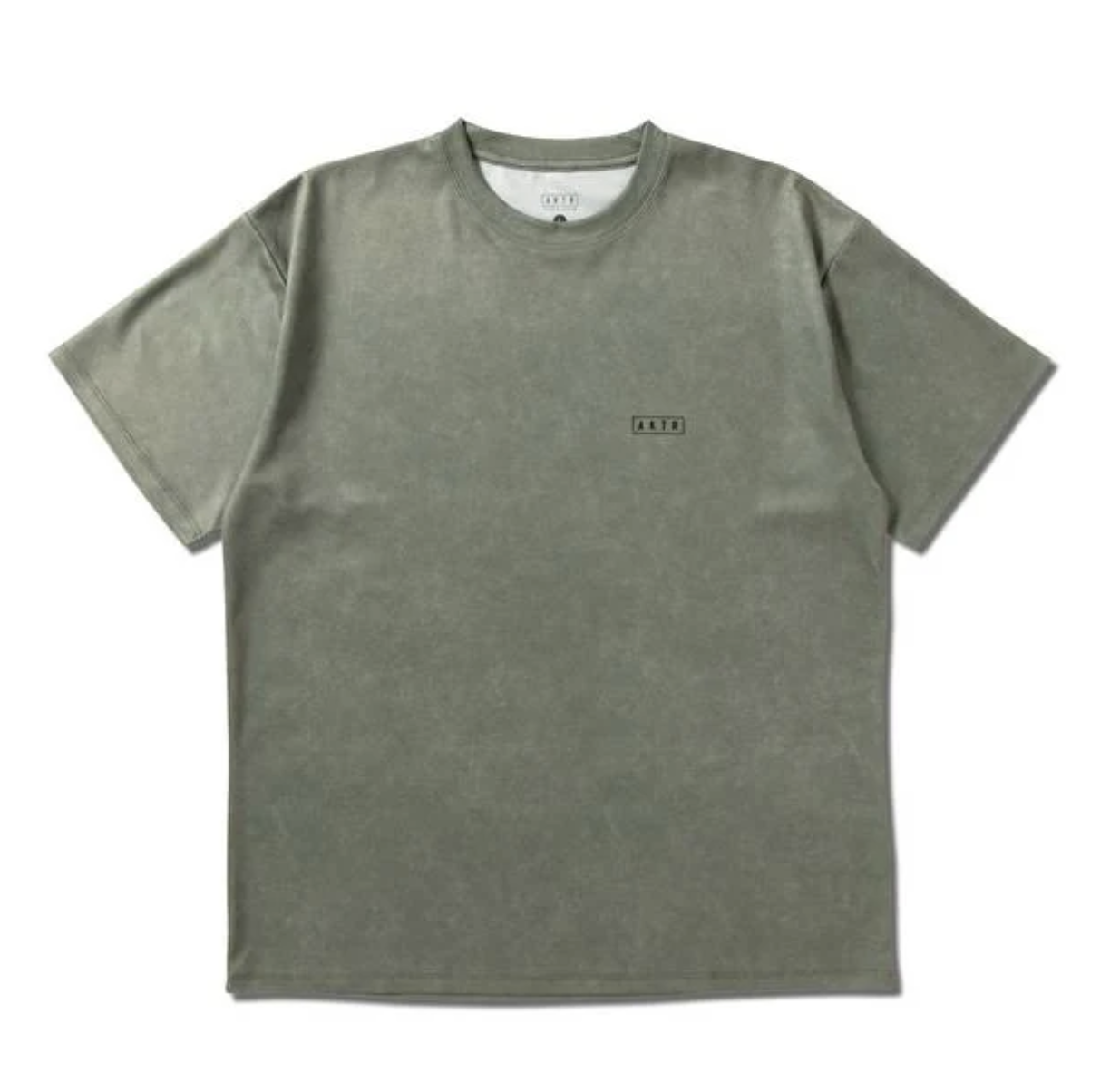 AKTR MOCK GARMENT DYED LOOSE FIT SPORTS TEE 224-001005
