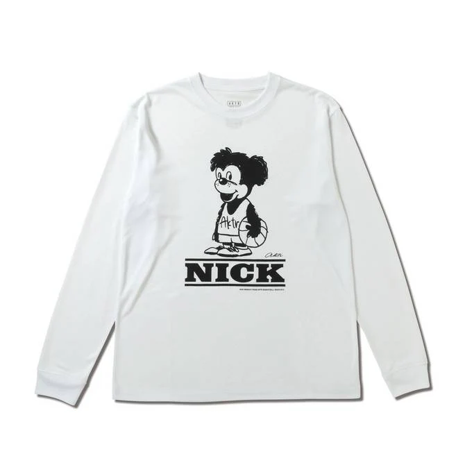 AKTR CARTOON NICK L/S SPORTS TEE　224-022005