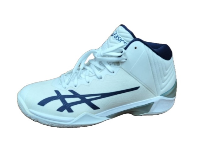 ASICS GELBURST 22 バスケットボールシューズ TBF342 GEL BURST 22 TBF342 ホワイト×ネイビー 在庫残り4点 24cm 24.5cm